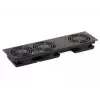 SIGNAL A19-3W 19-Inch 1U Rack Mount Fan Panel with 3 Fans, 230V, Black