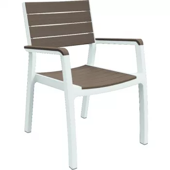 Fotoliu KETER Harmony alb/bej