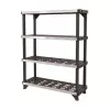 Raft KETER Fused cu 4 niveluri 122,1x45,7x152,4cm negru