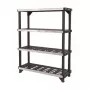 Raft KETER Fused cu 4 niveluri 122,1x45,7x152,4cm negru