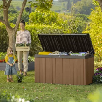 KETER cutie de depozitare Darwin 570L maro