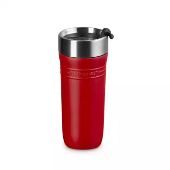 Cană termică LE CREUSET ON THE GO 350ml roșu