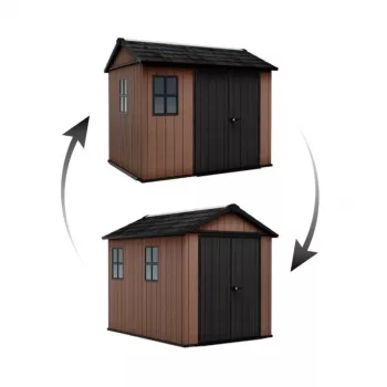 KETER Garden shed Newton Plus 9x7.5 brown