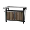 Masă de grătar KETER Deco Unity XL 207L nuanță de nuc