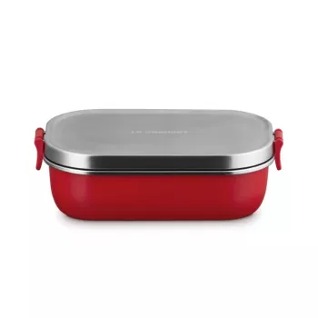 Cutie de prânz LE CREUSET ON THE GO 900ml roșu