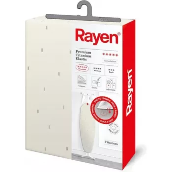 Cearșaf elastic RAYEN Premium Titanium 127x51cm