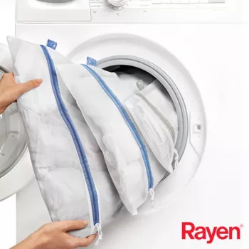 Set de 3 saci de spălare RAYEN pentru rufe 70x50+50x40+30x20cm