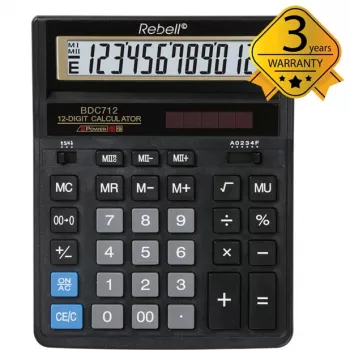 Calculator de birou Rebell BDC712GL
