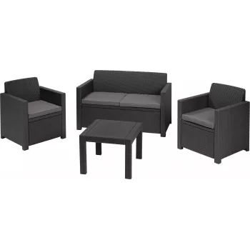 Set de mobilier de grădină KETER Alabama Set gri