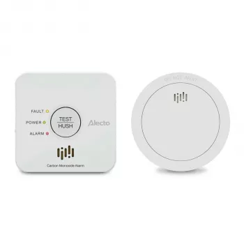 Set Alecto SDX04 SD1030+COA1920 detector de fum și monoxid de carbon