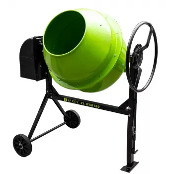 Malaxor electric de beton Zipper ZI-BTM180 180L 800W