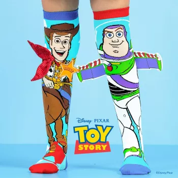MADMIA Șosete pentru copii până la genunchi Toy Story Buzz Chudy Woody / Md018