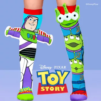 Șosete pentru copii până la genunchi MADMIA Toy Story Buzz Lightyear 3D / Md041