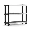 Raft KETER Fused cu 3 niveluri 122,1x45,7x105,8cm negru