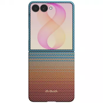 Husă PITAKA California Dream 01 Edge Case pentru Samsung Galaxy Z Flip8 sunset