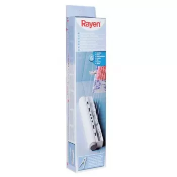 RAYEN Frânghie de rufe retractabilă 22m cu 10 buc. cleme de rufe