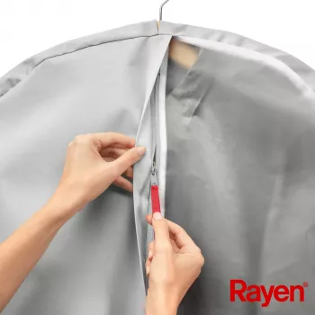 Husă de haine RAYEN M Premium gri 60x135cm