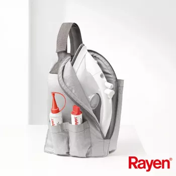 RAYEN Husă pentru fier de călcat din bumbac metalizat 30x20x15cm