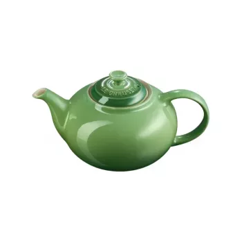 LE CREUSET Ceainic din gresie 1,3L verde