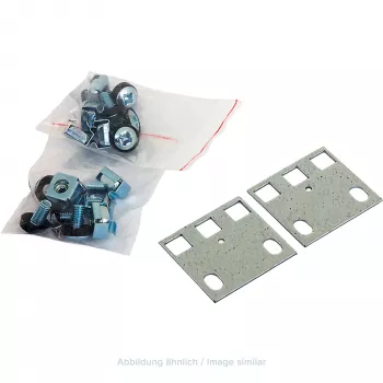 Capac universal Triton RAX-RV-X01-X2 pentru dulapuri de date montate pe perete, 1 pereche, negru