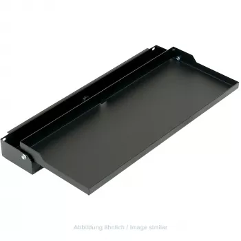 Triton RAB-UP-X09-A1 19 inch Hinged Keyboard Shelf, 15 kg, Black