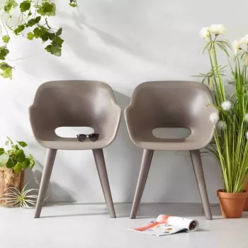 KETER Garden chairs 2 pcs. Akola beeches