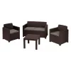 Set de mobilier de grădină KETER Alabama Set, maro