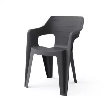 Scaun de grădină KETER Bilbao Low Back, gri