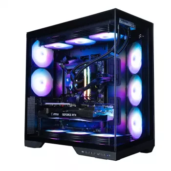Carcasă PC Zalman D50, ATX Mid Tower, 3 ventilatoare 120mm, neagră