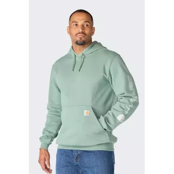 Hanorac Carhartt Iconic K288 Logo GREEN SLATE