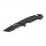 Cuțit pliabil tactic Dönges Basic 01DG003 negru oțel inoxidabil Drop Point Combination Edge