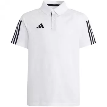 Tricou adidas Tiro 23 Competition Cotton pentru copii alb IC4576 140cm