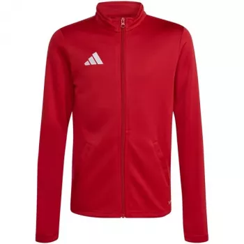 Hanorac adidas Entrada 26 Track pentru copii roșu JZ6612 140cm