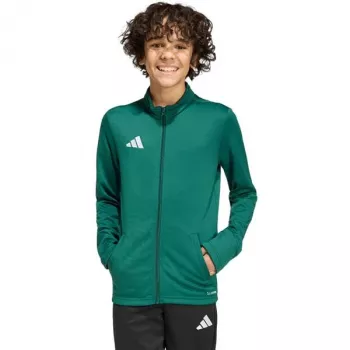 Hanorac adidas Entrada 26 Track pentru copii verde KE9837 116cm