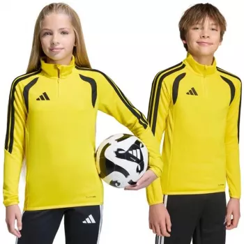 adidas Tiro 26 League Training Top children's sweatshirt yellow-black JY7158 164cm