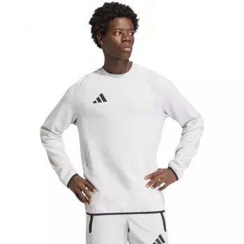 Men's adidas Tiro 26 Travel Crew sweatshirt light grey KD3323 L