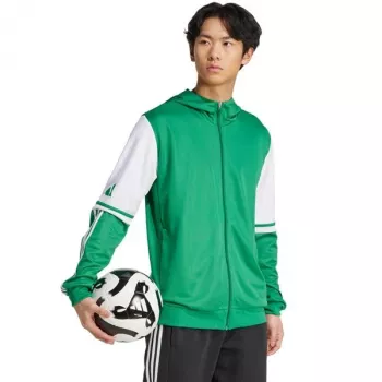 Hanorac bărbați adidas Squadra 25 Hoody verde și alb JP3164 L