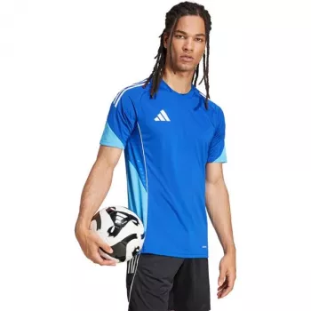 Tricou de antrenament bărbați adidas Tiro 25 Competition albastru JI6573 XL