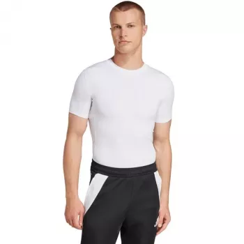 Tricou cu mânecă scurtă bărbați adidas Techfit alb JP4675 M