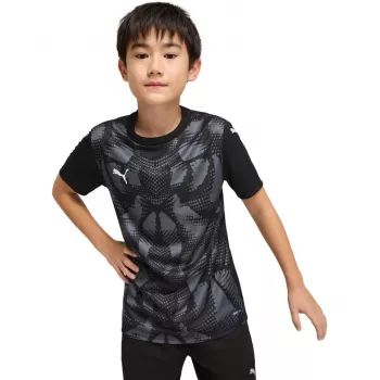 Tricou copii Puma Team Ultimate Jersey negru 706282 03 164cm