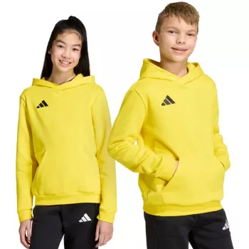 Hanorac copii adidas Entrada 26 Hoody galben JZ6564 128cm