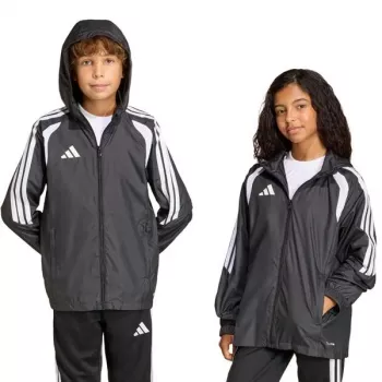 Geacă de vânt copii adidas Tiro 26 League Windbreaker negru JY9726 164cm