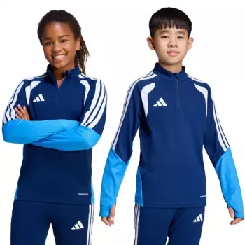 Bluză de antrenament copii adidas Tiro 26 Competition Training Top albastră JN2286 140cm