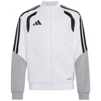 Bluză de antrenament copii adidas Tiro 26 Competition Training alb-gri KA7716 152cm