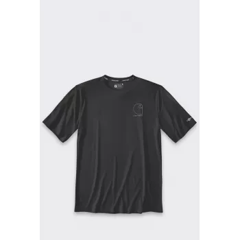 Tricou cu mânecă scurtă Sun Defender Lightweight Logo, negru