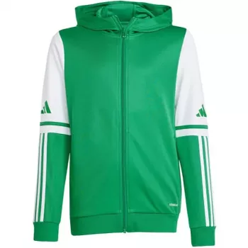 Hanorac pentru copii adidas Squadra 25 Hoody verde și alb JP3163 128cm