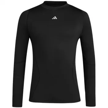 Tricou cu mâneci lungi bărbați adidas Techfit Cold.Rdy negru JL5623 M