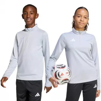 adidas Entrada 26 Training Top children's sweatshirt light grey JZ6637 152cm