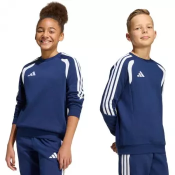 Bluză pentru copii adidas Tiro 26 League Sweat Crew bleumarin KF5821 140cm