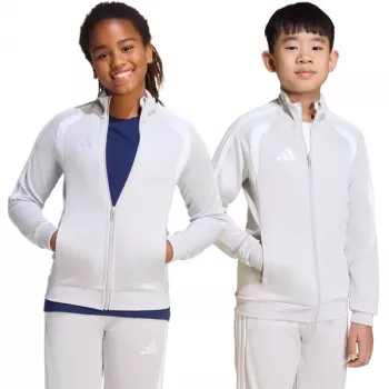 adidas Tiro 26 League Training children's sweatshirt light grey JY7198 152cm
